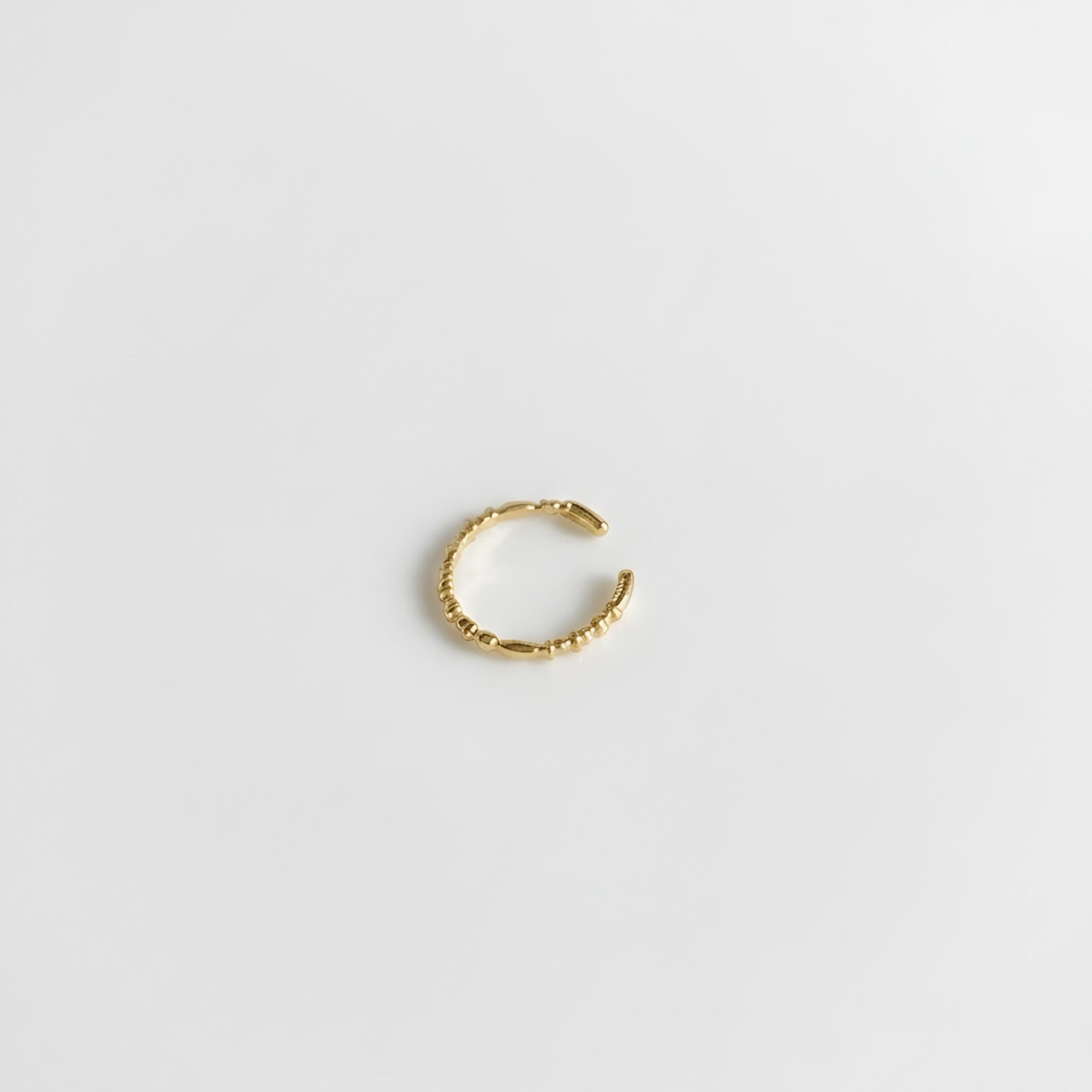Gold ear cuff